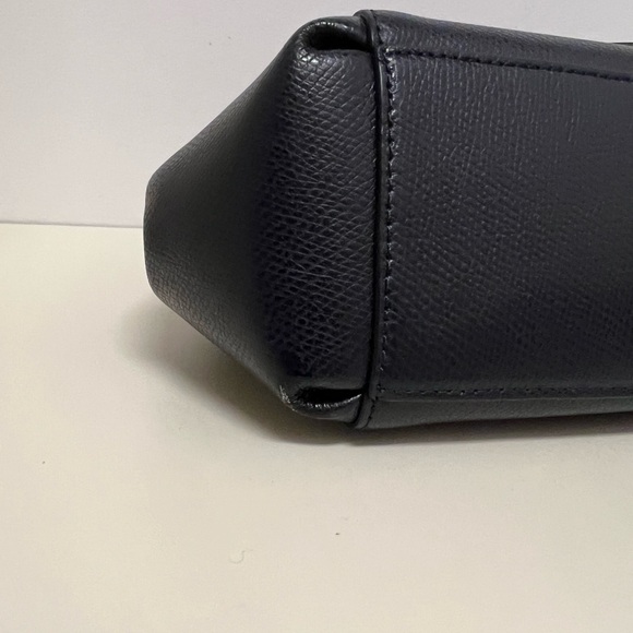 Coach navy shoulder bag - Picture 4 of 4